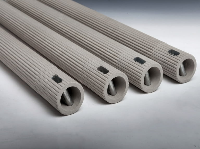 HKSC Silicon Carbide Composite Roller for Rapid Cooling Zone