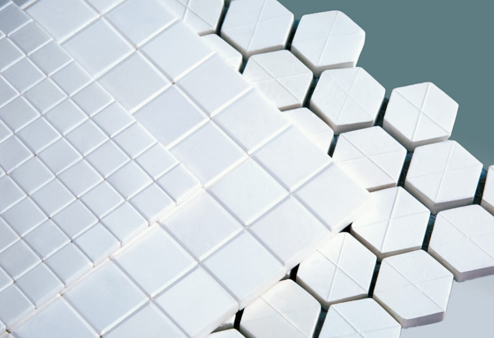 Alumina Mosaic Tiles