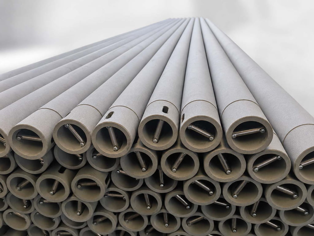 HKSC Silicon Carbide Composite Roller for Rapid Cooling Zone