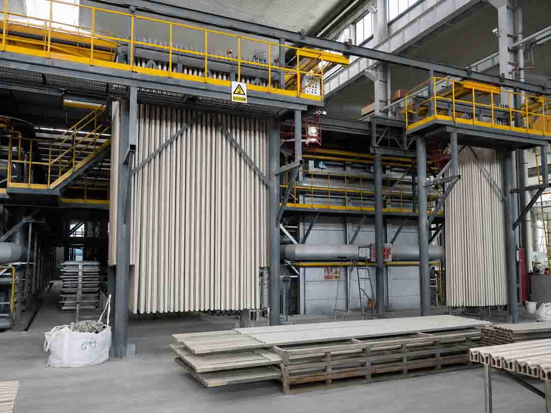 High temperature kiln firing